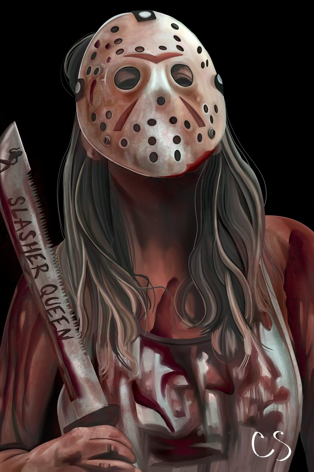 Jason's Mom — a art print from Shattering Expectations (Chris Stone Art).