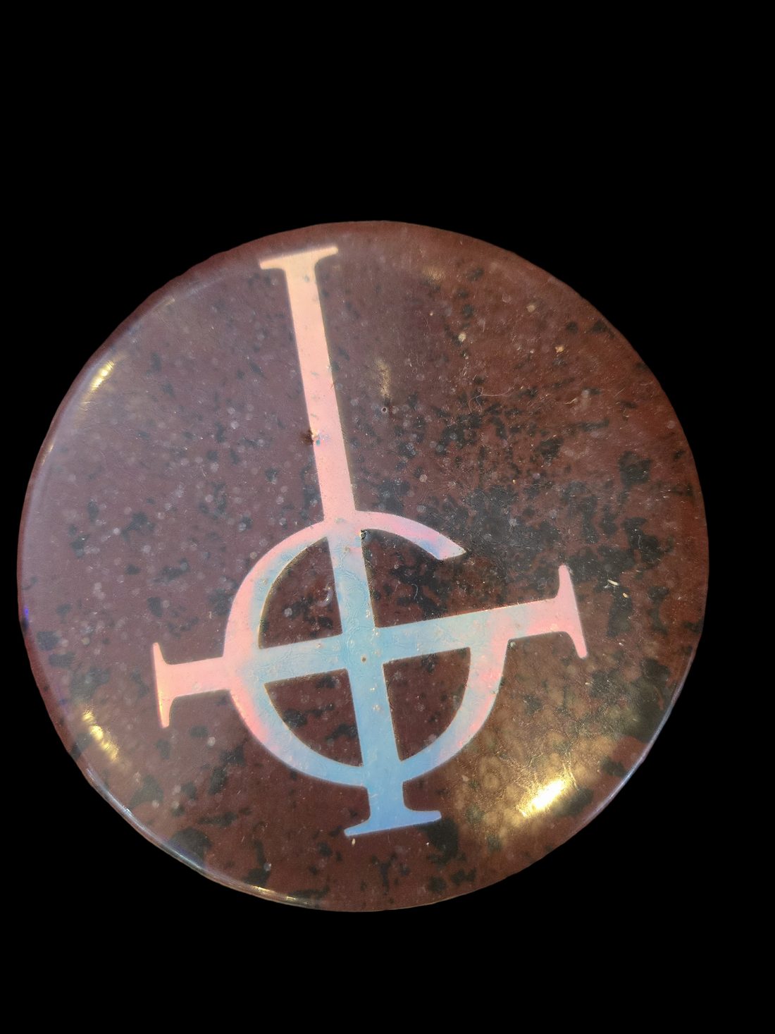 Ghost Bar Coaster — a bar coaster from Shattering Expectations (Chris Stone Art).