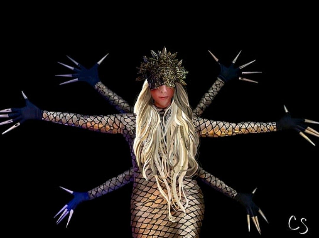 Maria Brink Vishnu — a art print from Shattering Expectations (Chris Stone Art).