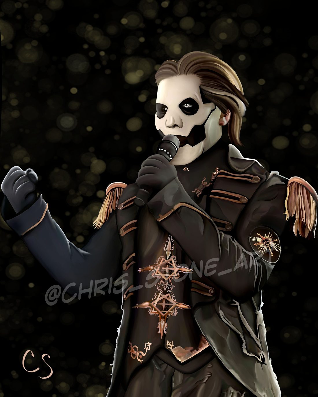 Papa IV Sergeant — a art print from Shattering Expectations (Chris Stone Art).