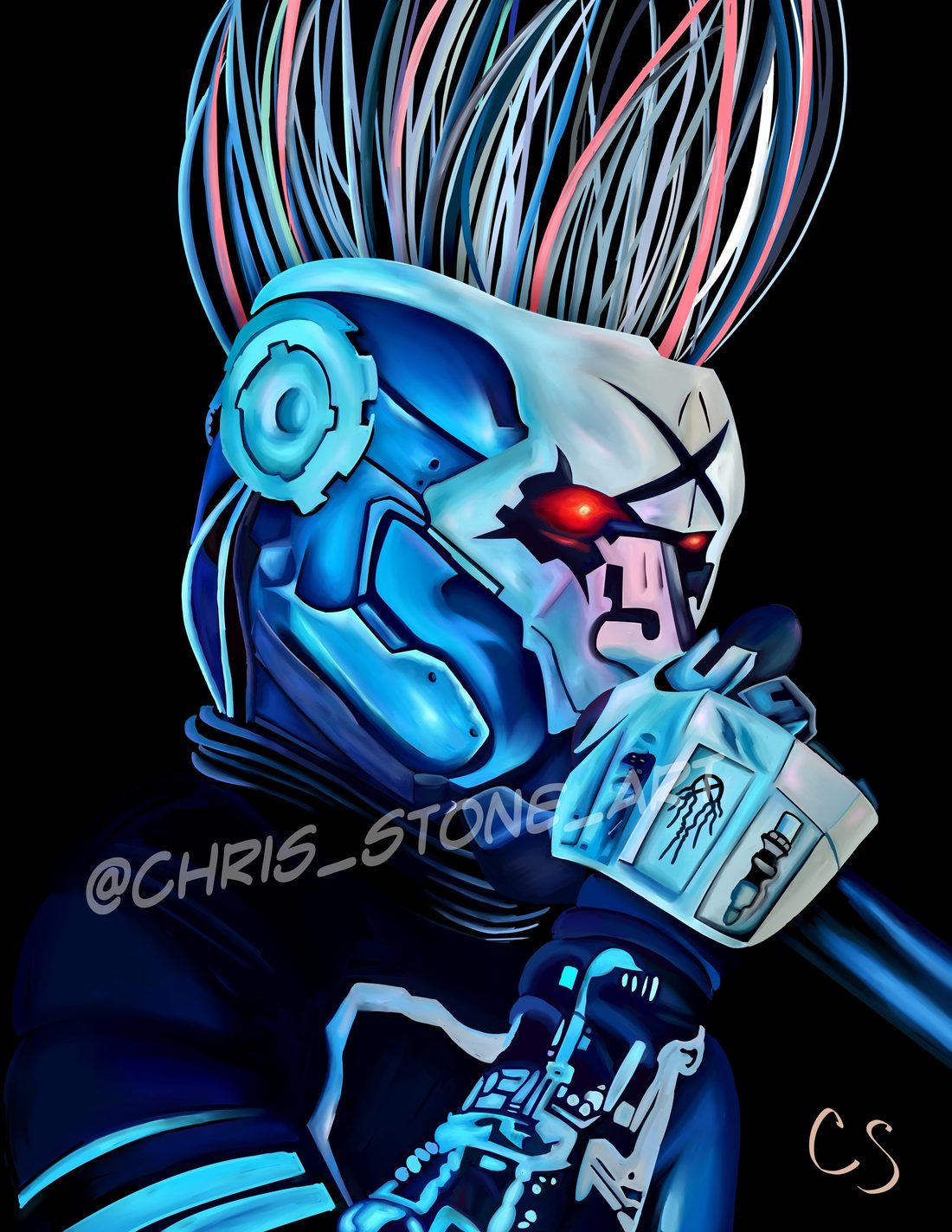 Xero — a art print from Shattering Expectations (Chris Stone Art).