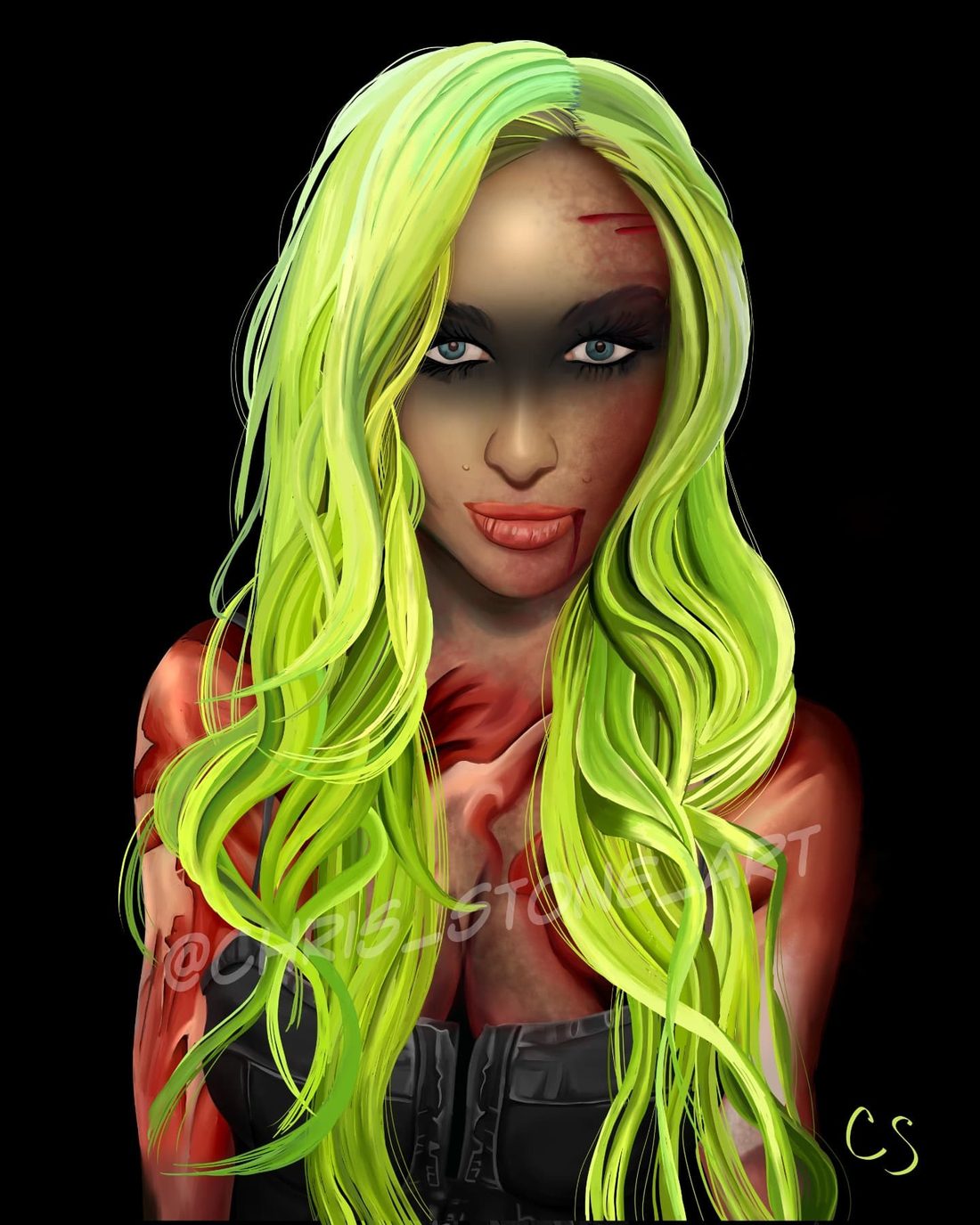 Heidi Shepherd — a art print from Shattering Expectations (Chris Stone Art).