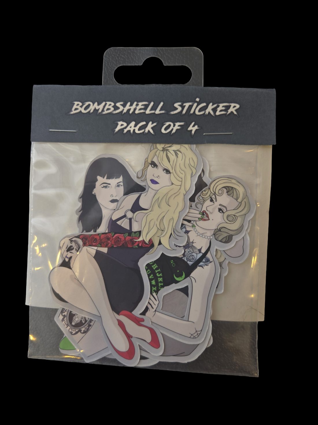 Bombshell Sticker Pack — a sticker pack from Shattering Expectations (Chris Stone Art).