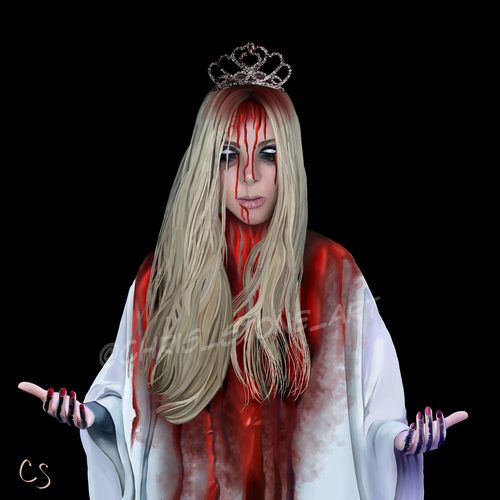 Maria Brink Carrie — a art print from Shattering Expectations (Chris Stone Art).