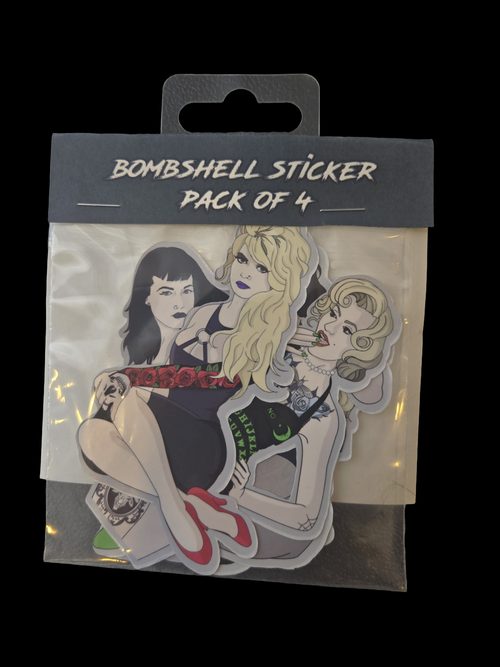 Bombshell Sticker Pack — a sticker pack from Shattering Expectations (Chris Stone Art).